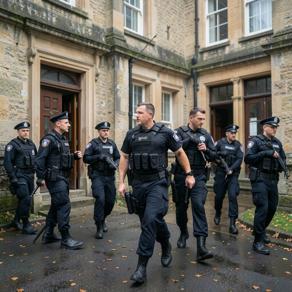 Officers conclude searches at Prince Andrew's former Royal Lodge residence